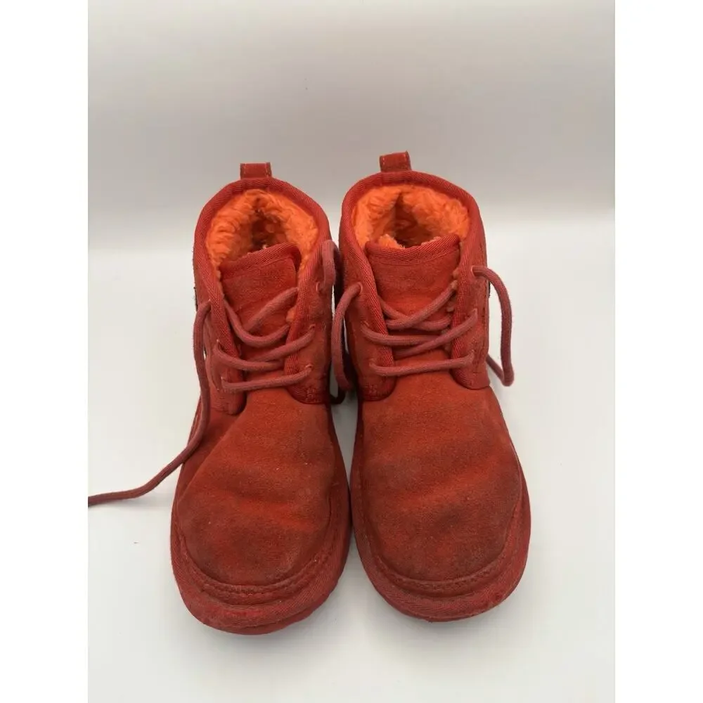 Ugg Seaseme Street Elmo Red Boots Kids Size 2